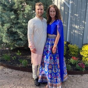 Custom Lehenga with design